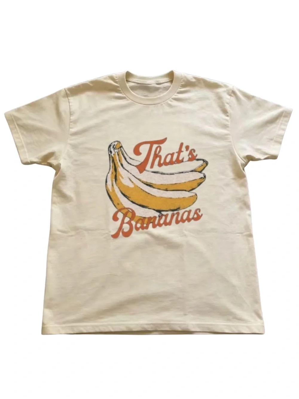Gildan "That's Bananas" Graphic Tee in
Cream & Yellow